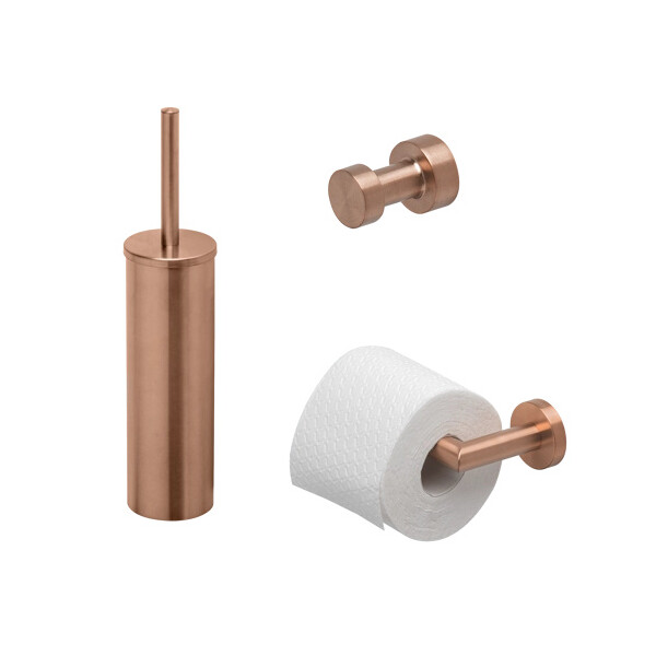 Toilettenzubehör Bundle Nemox, Bronze gebürstet