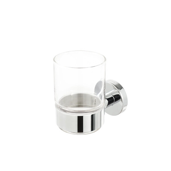 Glashalter mit Glas Nemox, Chrom