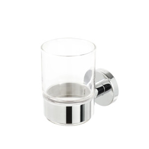 Glashalter mit Glas Nemox, Chrom