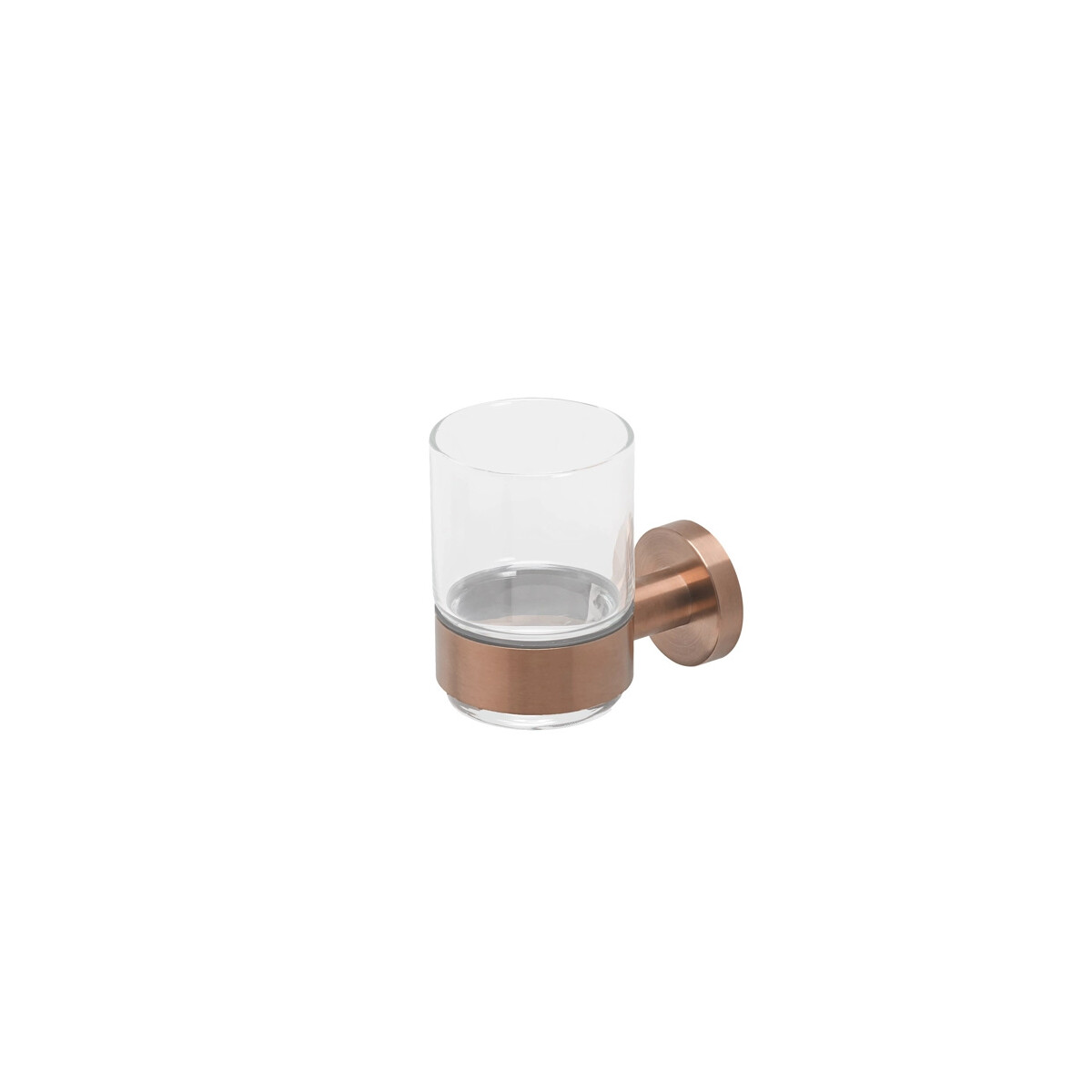 Glashalter mit Glas Nemox, Bronze gebürstet
