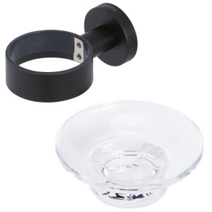 Seifenhalter Nemox, Schwarz