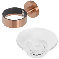 Seifenhalter Nemox, Bronze gebürstet