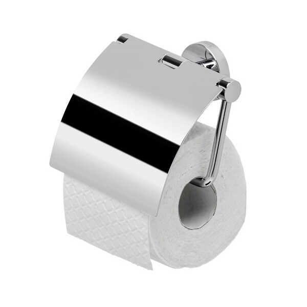 Toilettenpapierhalter mit Deckel Nemox, Chrom
