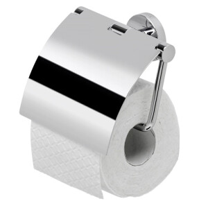 Toilettenpapierhalter mit Deckel Nemox, Chrom