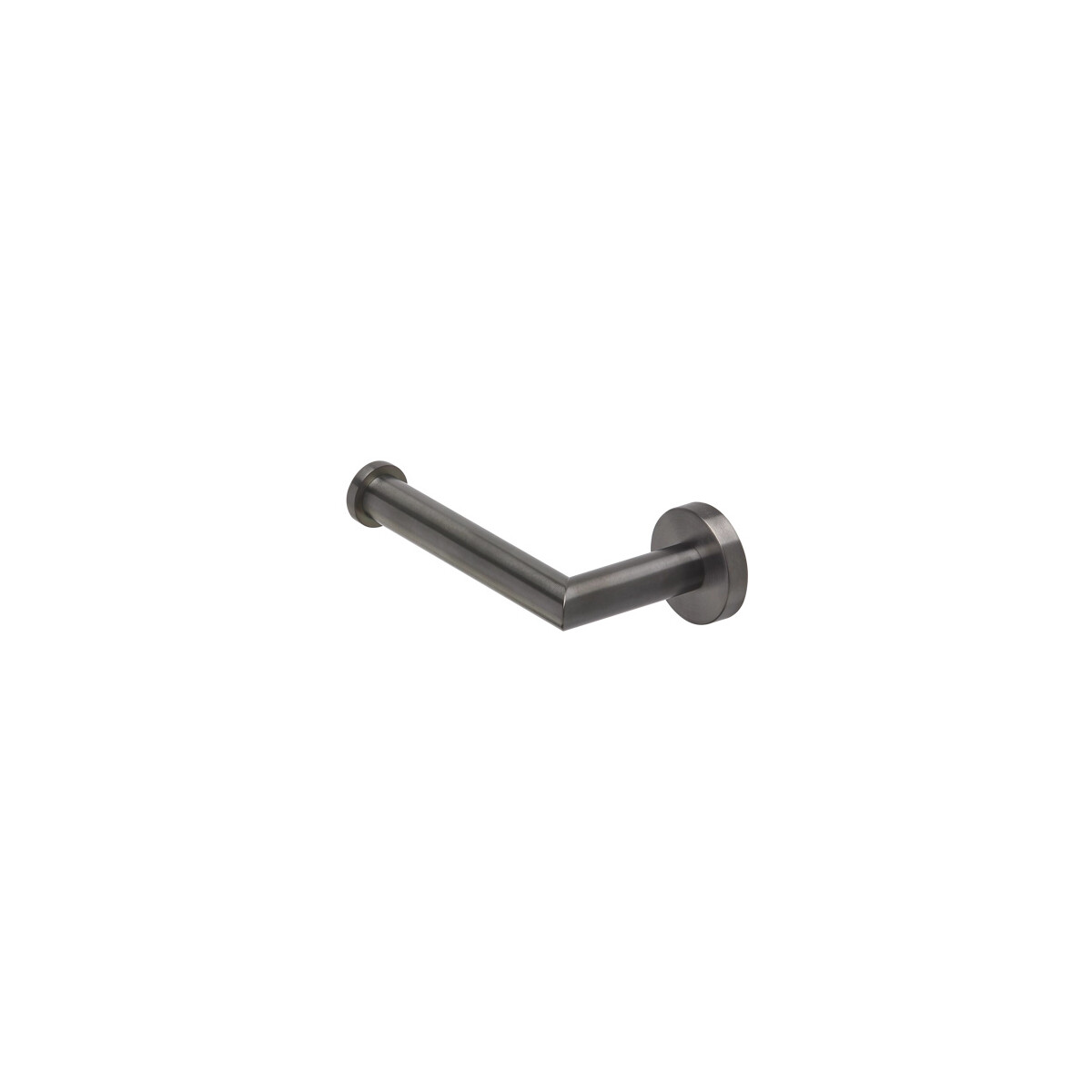 Toilettenpapierhalter ohne Deckel Nemox, Schwarz Metall geb&