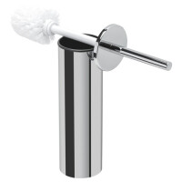 Toilettenbürste mit Halter freistehend (weißer Bürstekopf) Nemox, Chrom