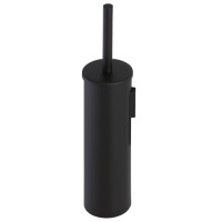 Toilettenbürste mit Halter (schwarzer Bürstenkopf) Nemox, Schwarz