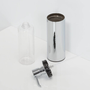 Seifenspender freistehend 250 ml Nemox, Chrom