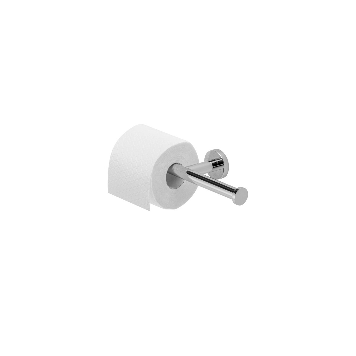Toilettenpapierhalter ohne Deckel doppelt Nemox, Chrom