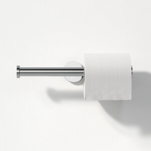 Toilettenpapierhalter ohne Deckel doppelt Nemox, Edelstahl gebürstet