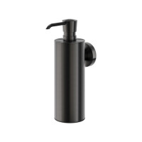 Seifenspender 200 ml Nemox, Schwarz Metall gebürstet