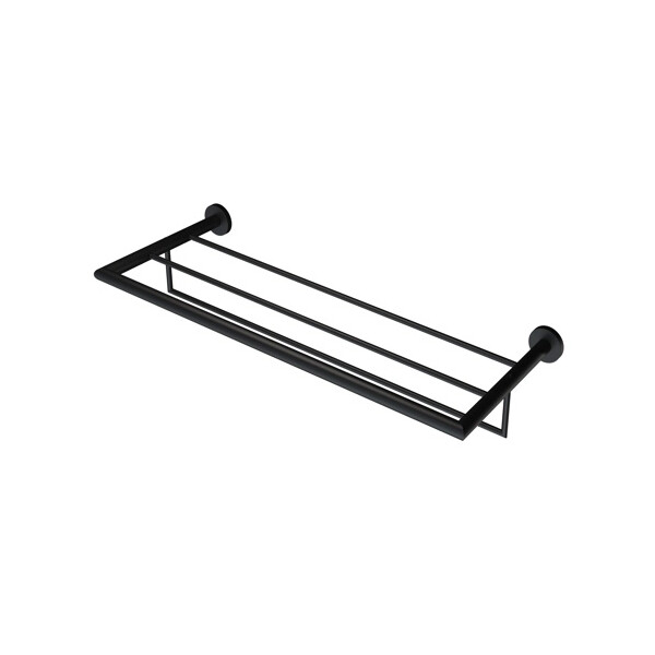 Handtuchreck mit Ablage 60 cm Nemox, Schwarz