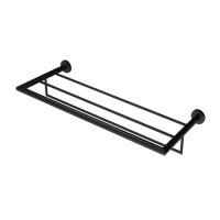 Handtuchreck mit Ablage 60 cm Nemox, Schwarz