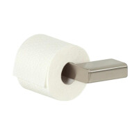 Toilettenpapierhalter ohne Deckel (links) Shift, Edelstahl gebürstet