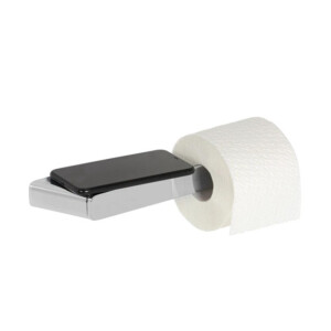 Toilettenpapierhalter ohne Deckel mit Ablage Shift, Chrom