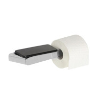 Toilettenpapierhalter ohne Deckel mit Ablage Shift, Chrom
