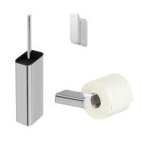 Toilettenzubehör Bundle Shift, Chrom