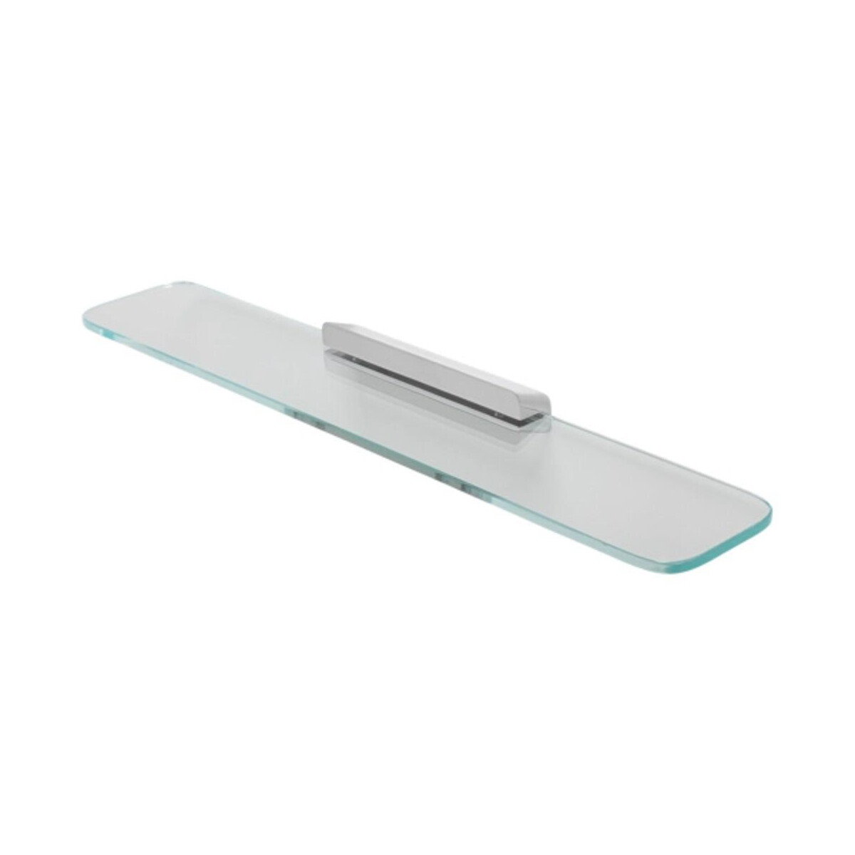 Badablage 60 cm mit transparentem Glas Shift, Chrom