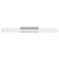 Badablage 60 cm mit transparentem Glas Shift, Chrom
