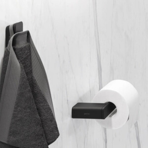 Toilettenpapierhalter ohne Deckel (rechts) Shift, Schwarz