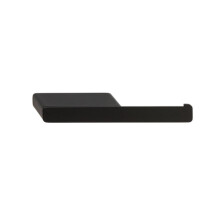 Toilettenpapierhalter ohne Deckel mit Ablage Shift, Schwarz