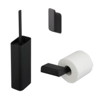 Toilettenzubehör Bundle Shift, Schwarz