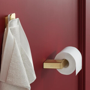 Toilettenpapierhalter ohne Deckel (rechts) Shift, Goldfarben gebürstet