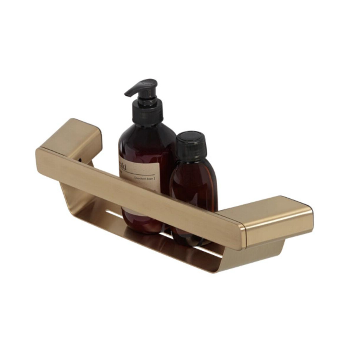Duschkorb 30 cm Shift, Goldfarben gebürstet