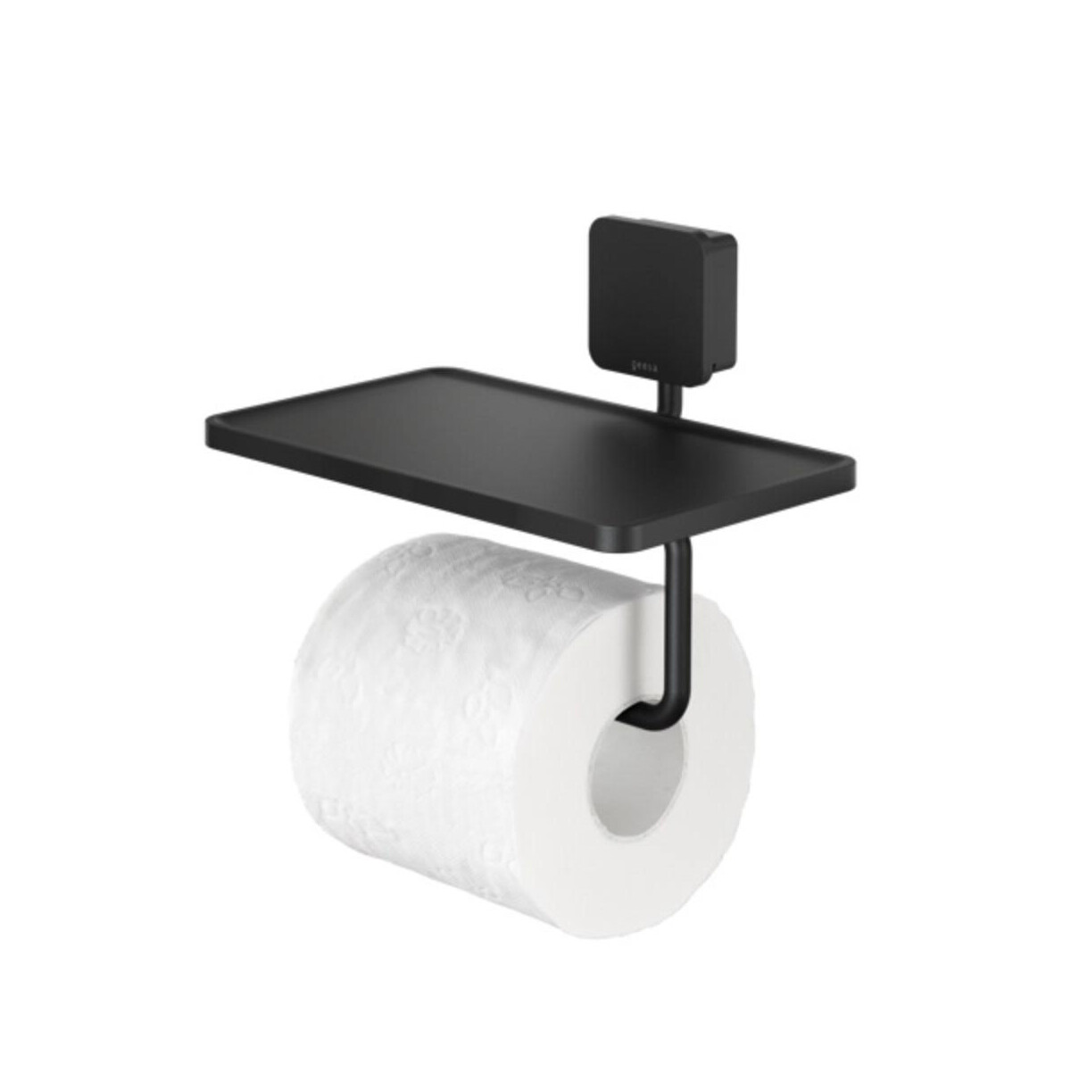 Toilettenpapierhalter mit Deckel  Modern Art, Chrom