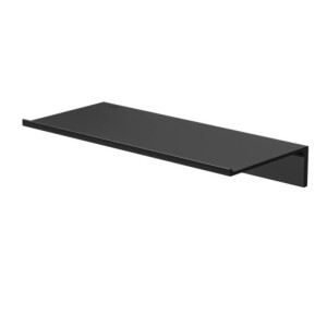 Badezimmerablage 28 cm Leev, Schwarz