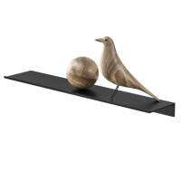 Badezimmerablage 60 cm Leev, Schwarz