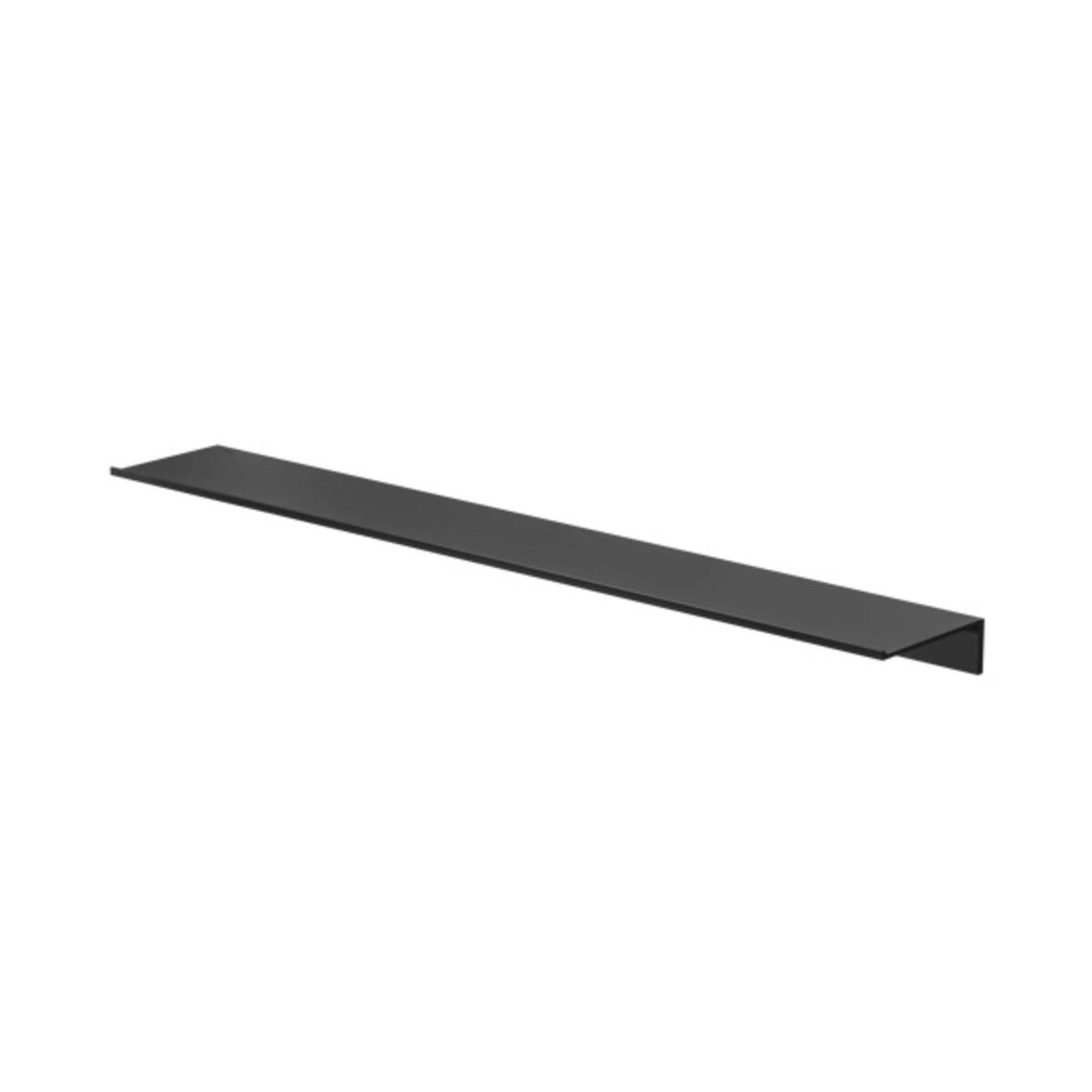 Badezimmerablage 80 cm Leev, Schwarz