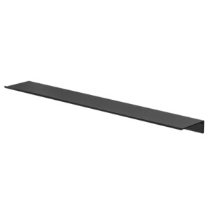 Badezimmerablage 80 cm Leev, Schwarz