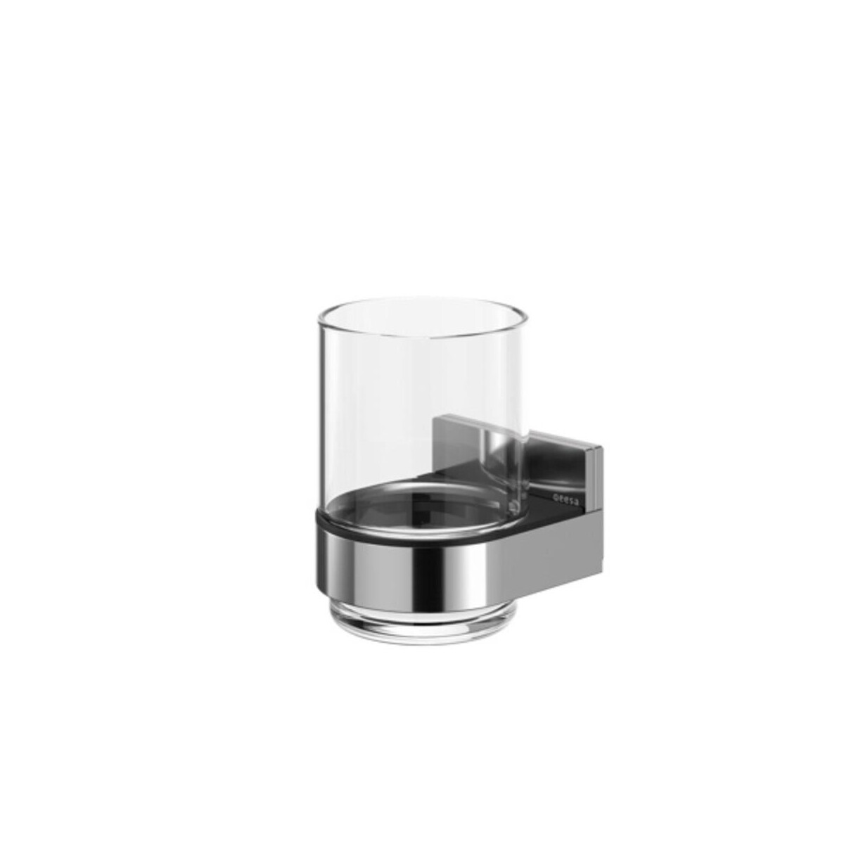Glashalter mit Glas Craft, Edelstahl poliert