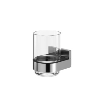 Glashalter mit Glas Craft, Edelstahl poliert