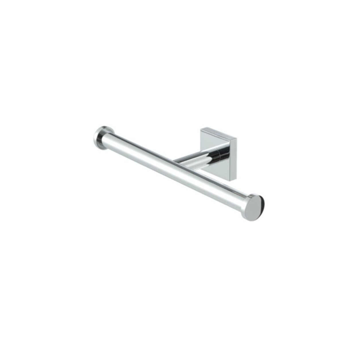 Toilettenpapierhalter ohne Deckel doppelt Nelio, Chrom