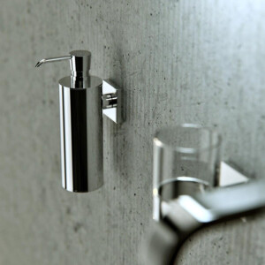 Seifenspender 200 ml Nelio, Chrom
