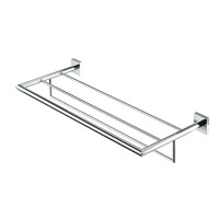 Handtuchreck mit Ablage 60 cm Nelio, Chrom
