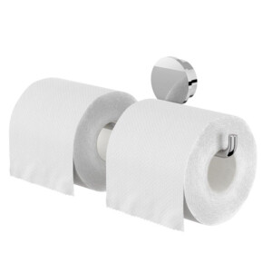 Toilettenpapierhalter doppelt Opal, Chrom