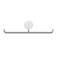 Toilettenpapierhalter doppelt Opal, Chrom