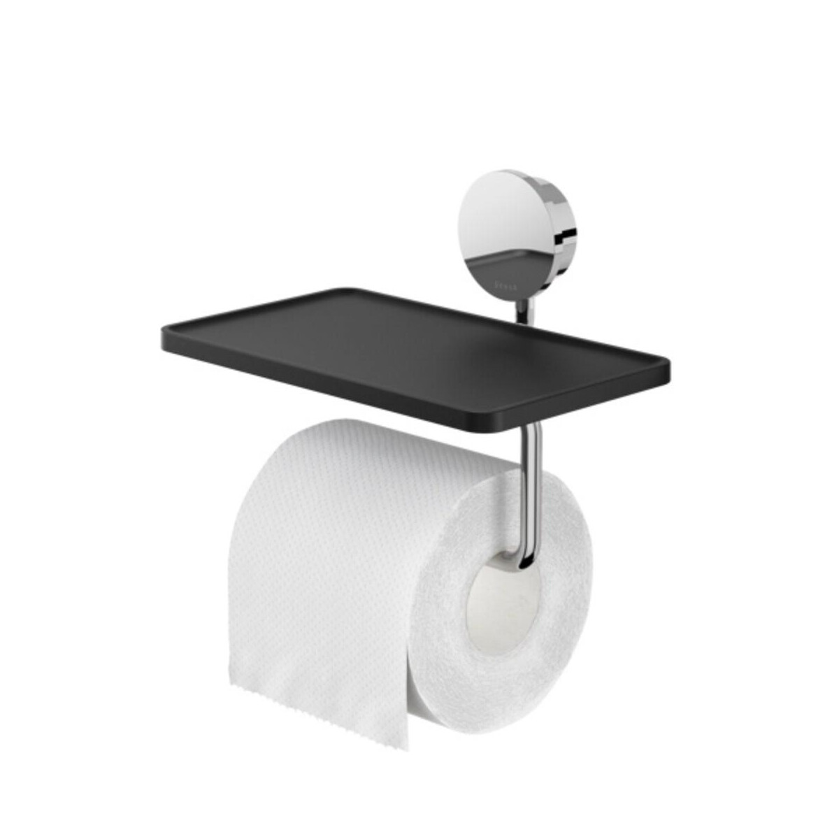 Toilettenpapierhalter mit Ablage Opal, C box