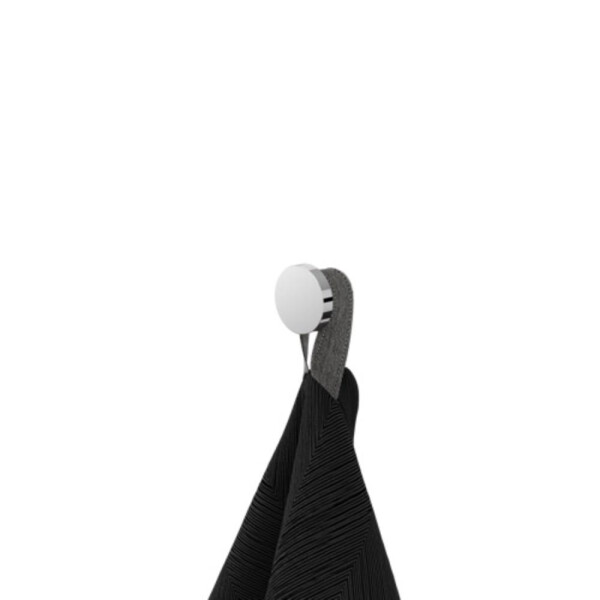 Handtuchhaken klein Opal, Chrom