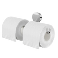 Toilettenpapierhalter doppelt Opal, Chrom