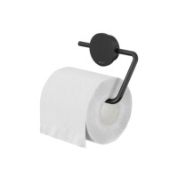 Toilettenpapierhalter ohne Deckel Opal, Schwarz