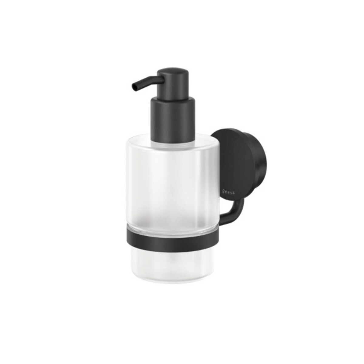 Seifenspender 200 ml Opal, Schwarz