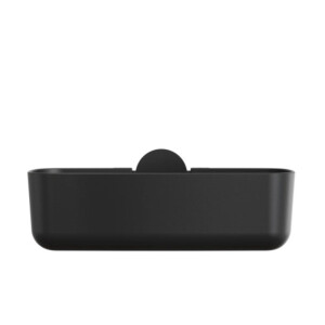 Duschkorb 25 cm Opal, Schwarz