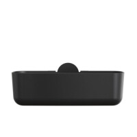 Duschkorb 25 cm Opal, Schwarz