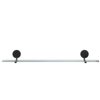 Badezimmerablage 60 cm Opal, Schwarz