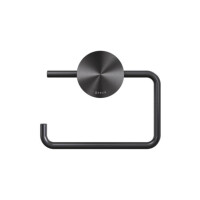 Toilettenzubehör Bundle Opal, Schwarz Metall gebürstet