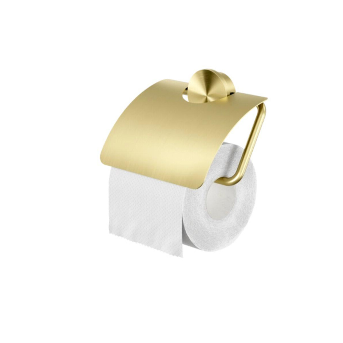 Toilettenpapierhalter mit Deckel Opal, Goldfarben gebür